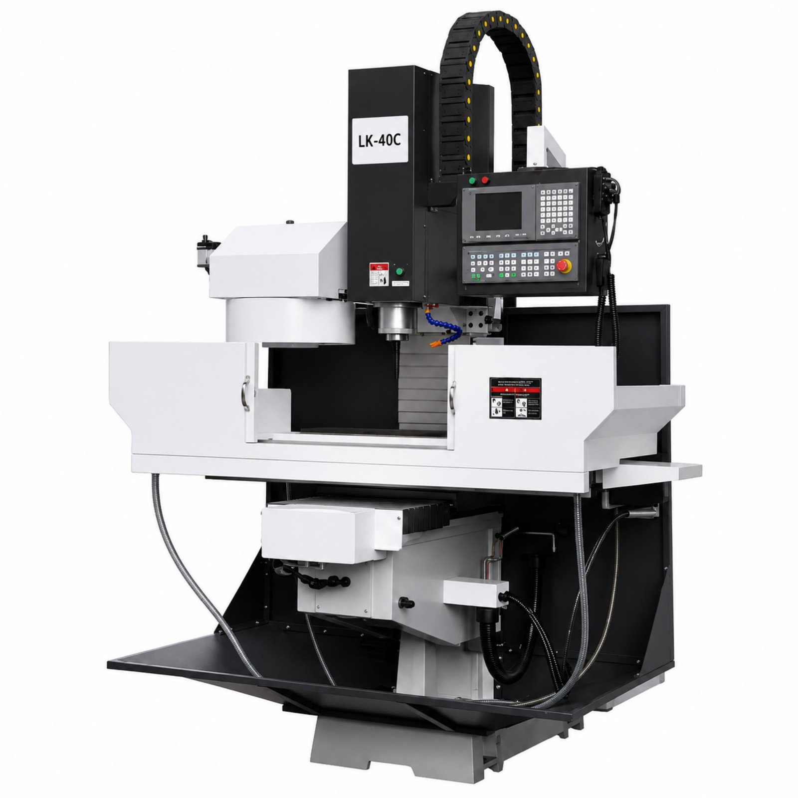 LK-40C Compact CNC Drilling & Milling Machine for Precision Metal Machining