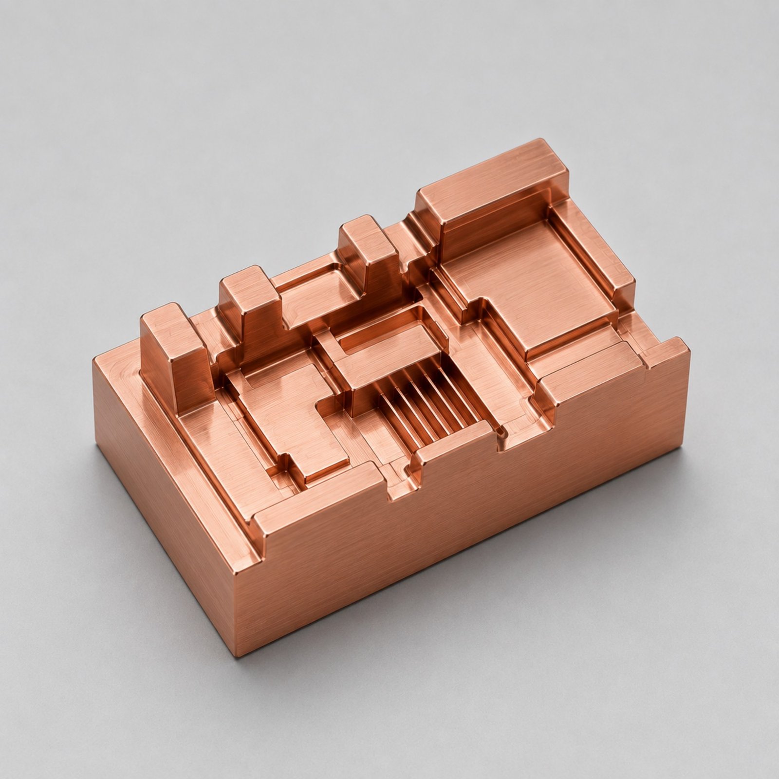 Precision Copper EDM Electrode for Mold and Die Machining