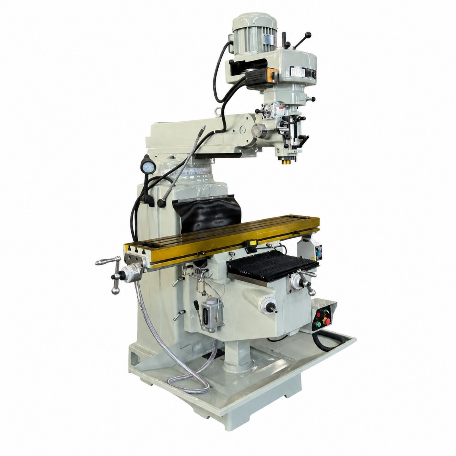 4H Heavy Duty Turret Milling Machine for Industrial Metal Machining
