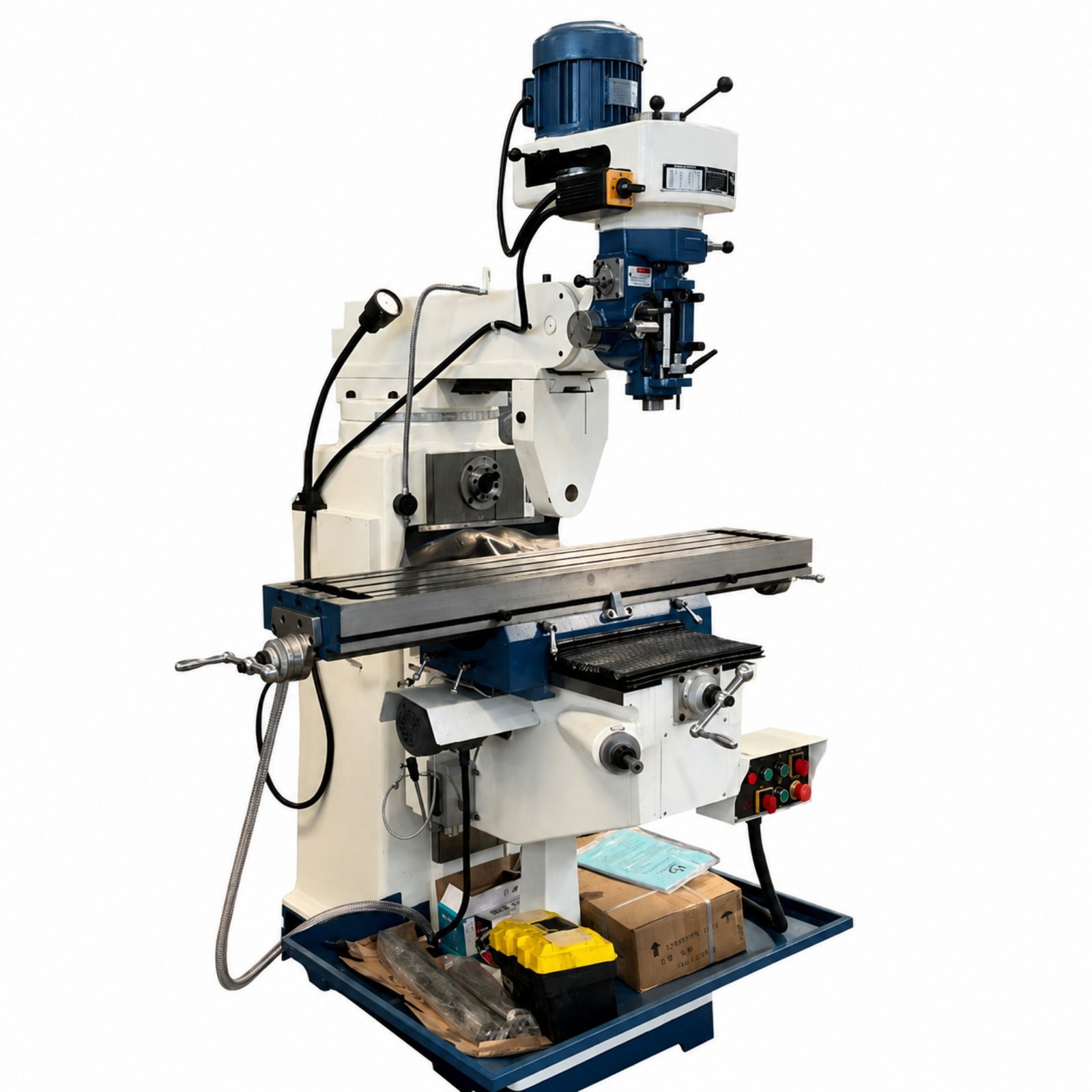 5HW Heavy Duty Turret Milling Machine for Industrial Metal Machining