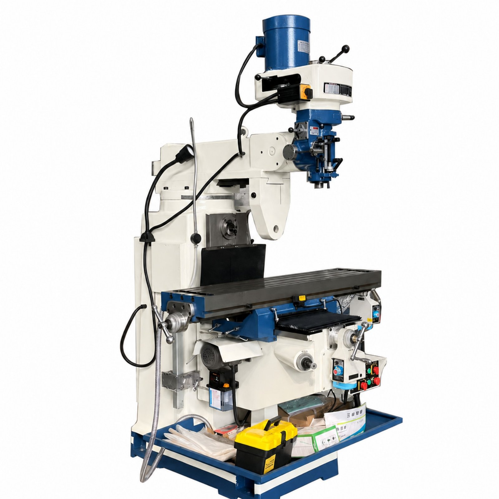 6HW Heavy Duty Turret Milling Machine for Industrial Metal Machining