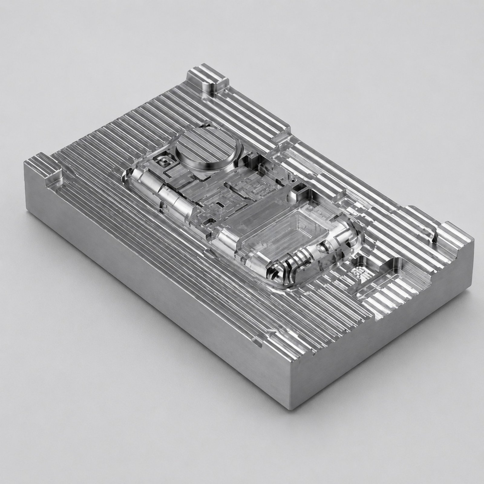 Precision CNC Machined Mold Plate for Tooling Applications