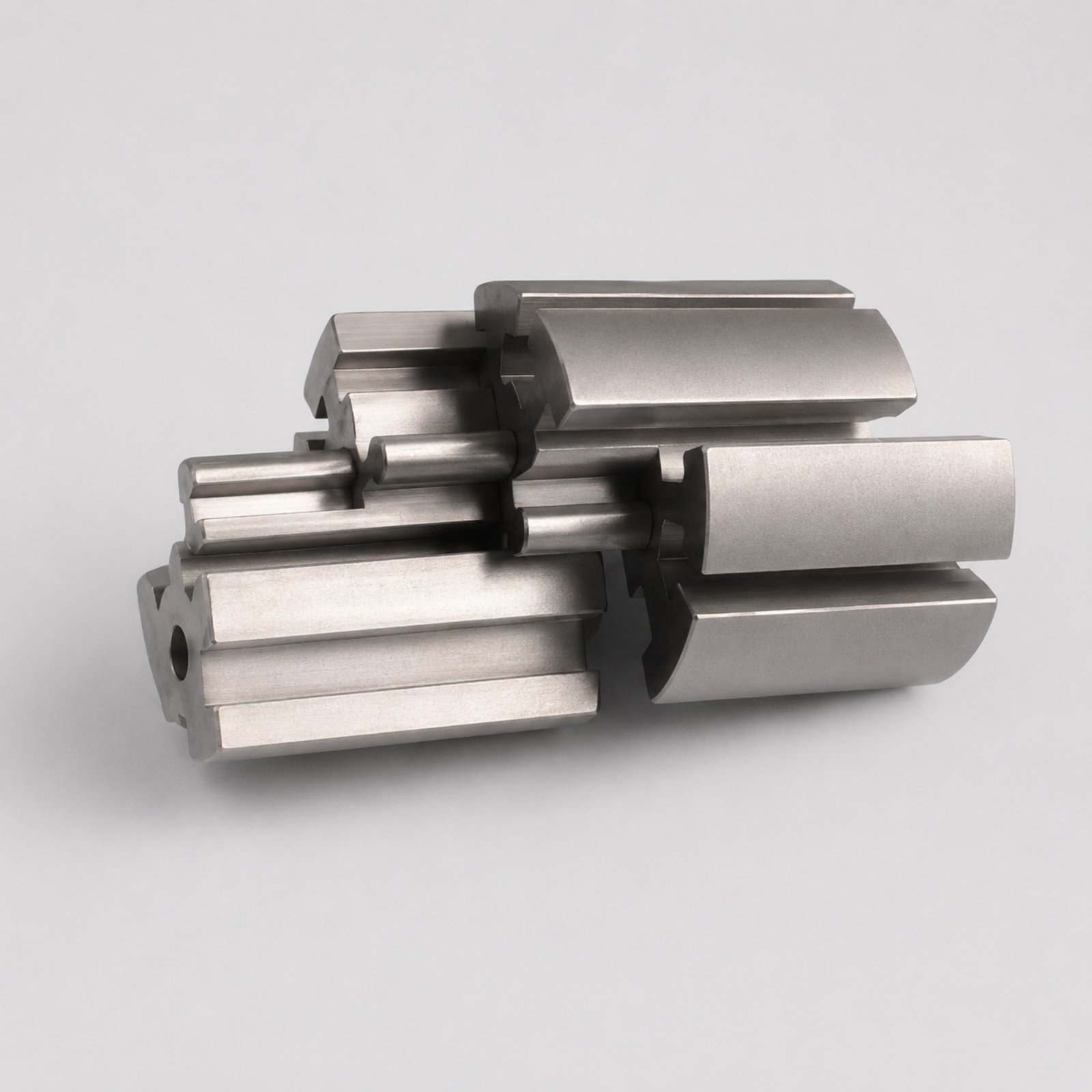 Precision Machined Metal Rotor for Industrial Equipment