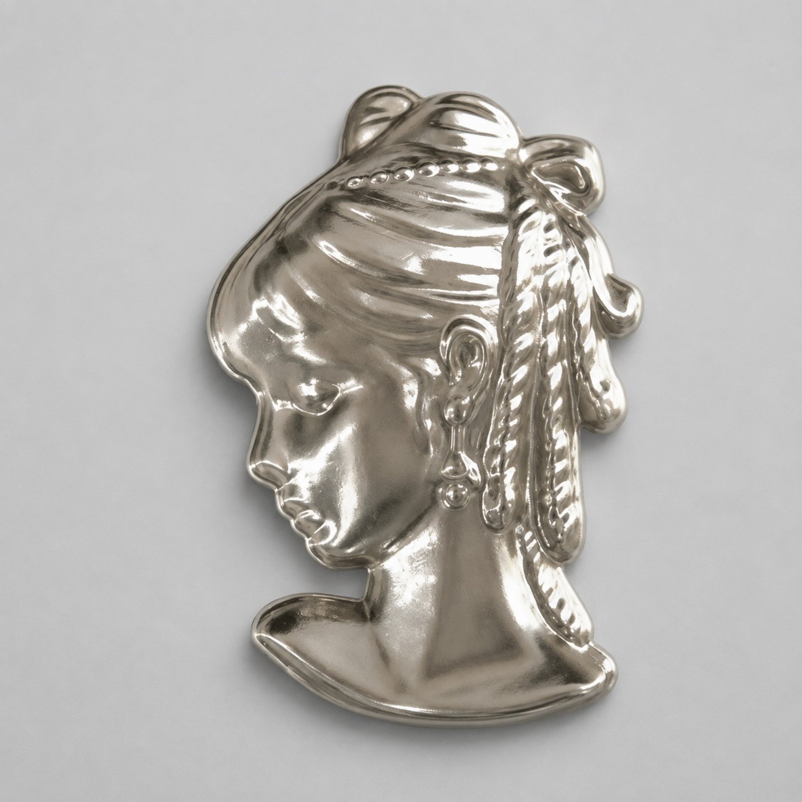 Precision Metal Relief Machining Sample for Industrial Applications